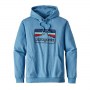 Patagnia Men's Line Logo Badge Lightweight Hoody Blau